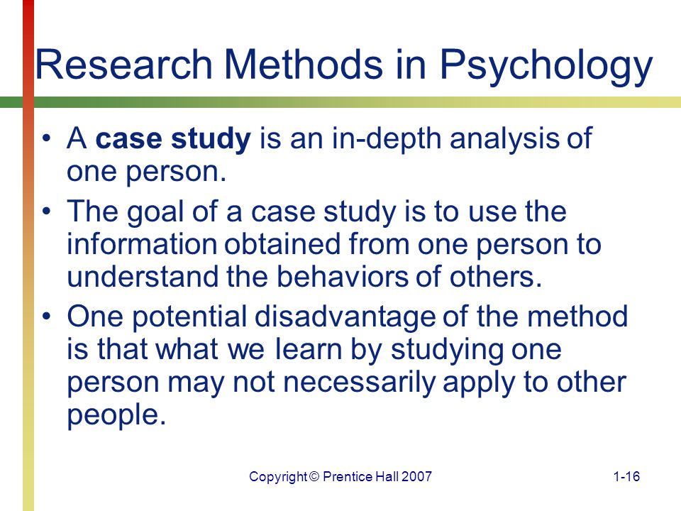 Research Methods In Psychology Essay